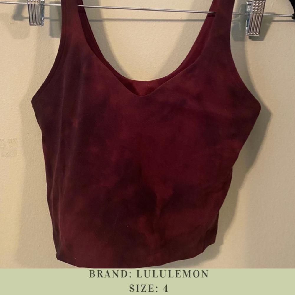 Lululemon Align Top (used once)